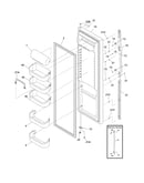 Refrigerator door