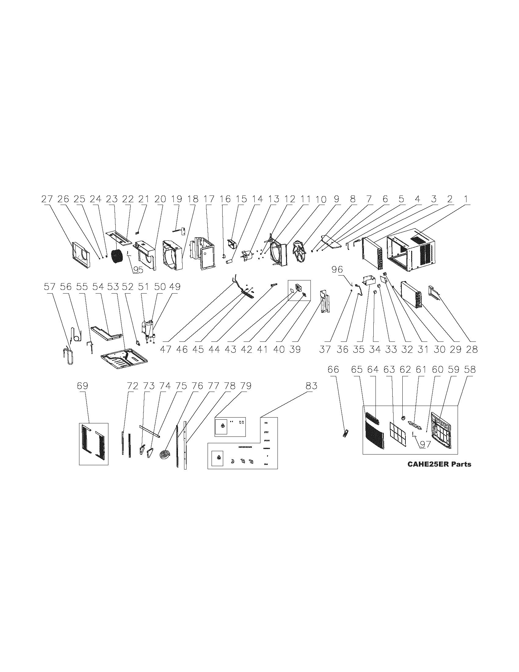 Recommended spare parts