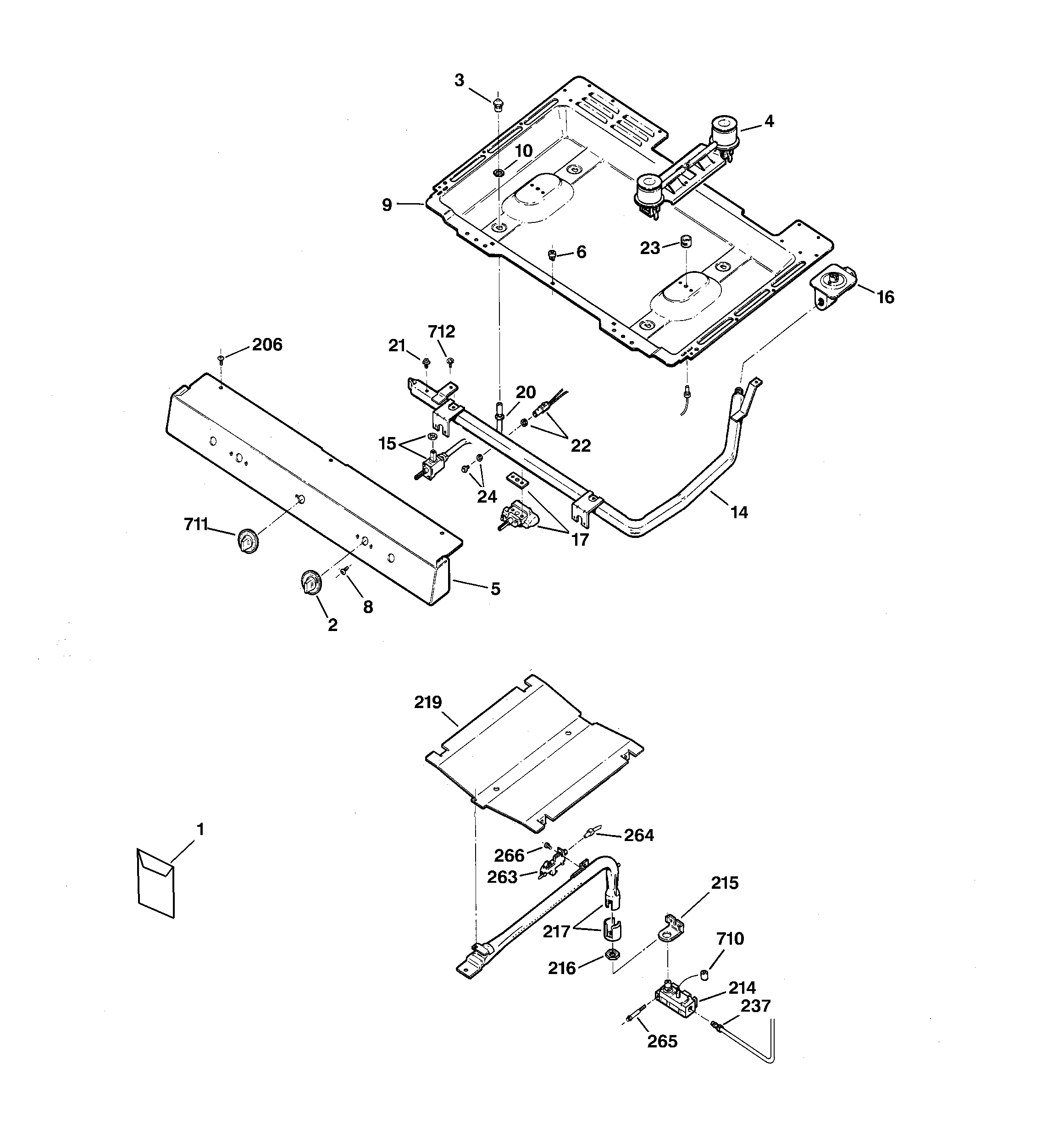 GAS & BURNER PARTS