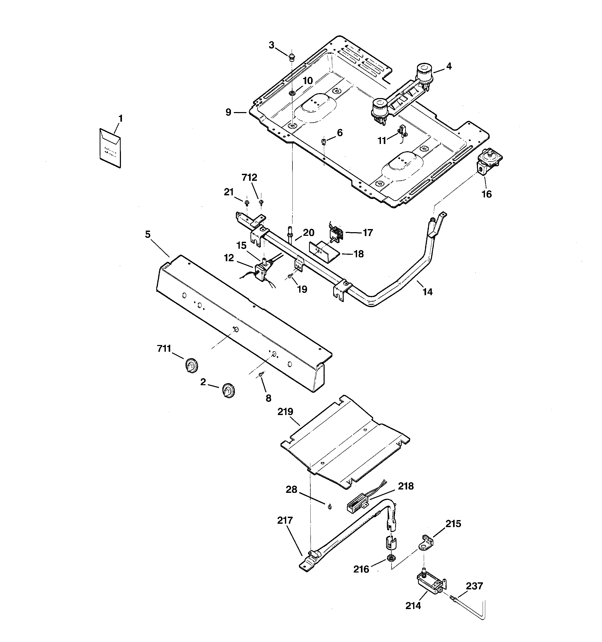 Gas & burner parts