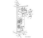 Kenmore 36359492991 freezer section diagram