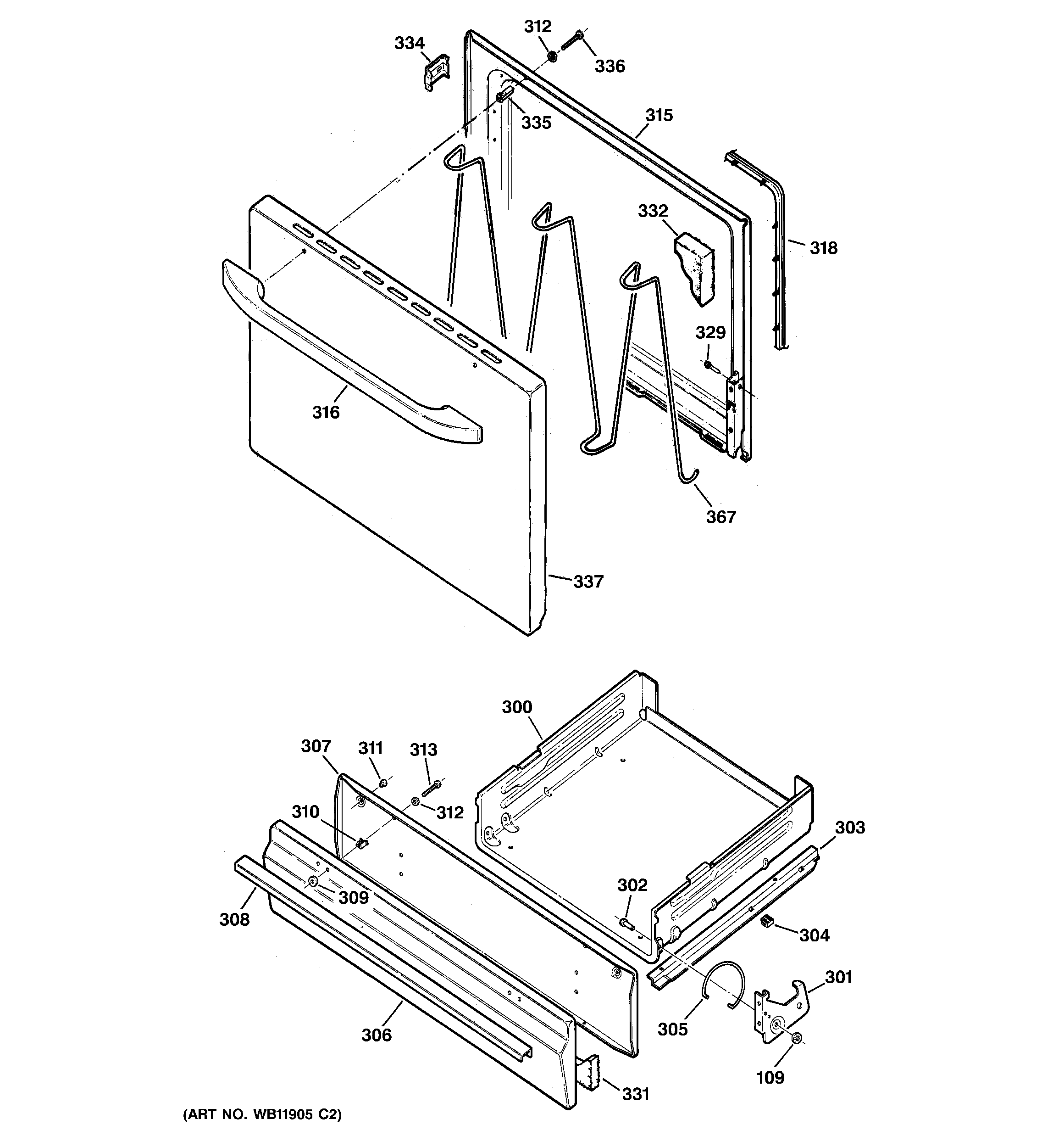 Door & drawer parts