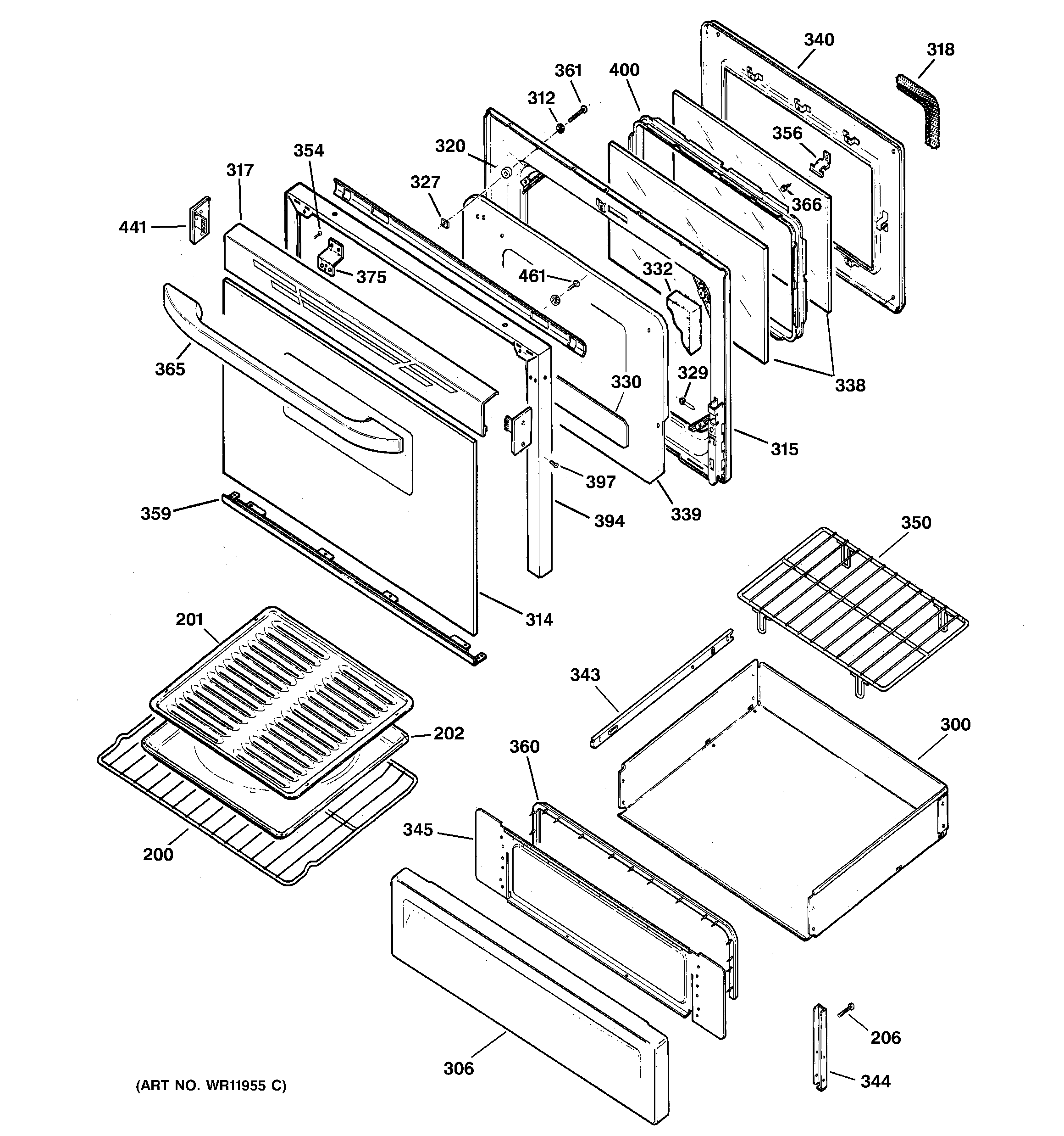 Door & drawer parts