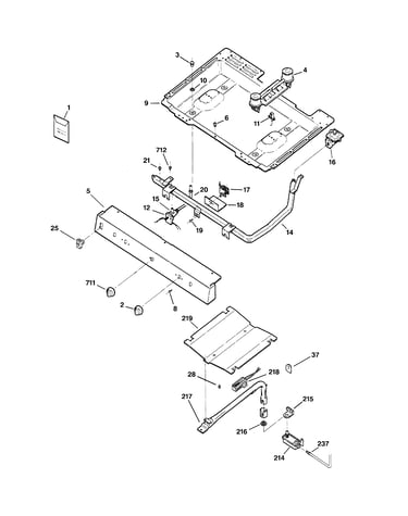 Gas & burner parts