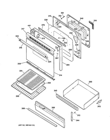 Door & drawer parts