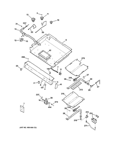 Gas & burner parts