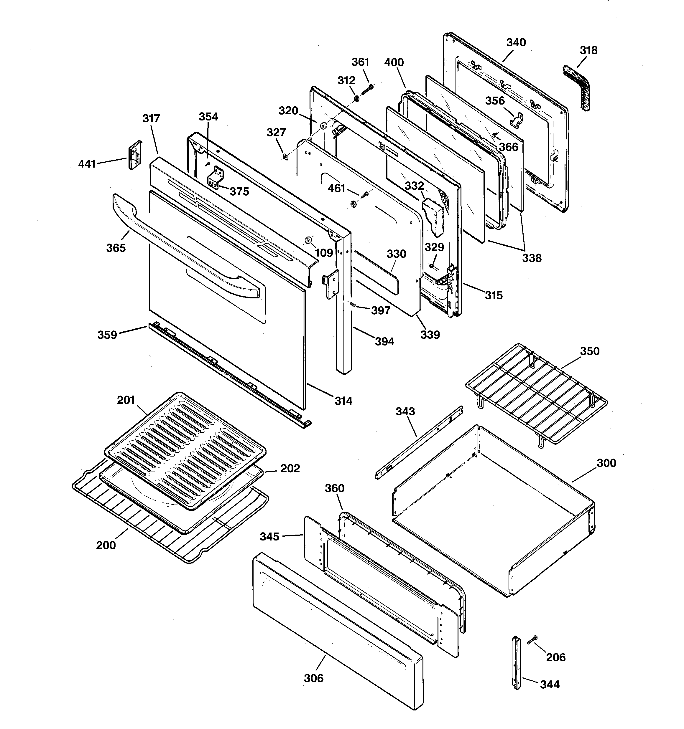 Door & drawer parts