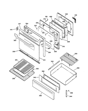 Door & drawer parts