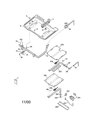 Gas & burner parts