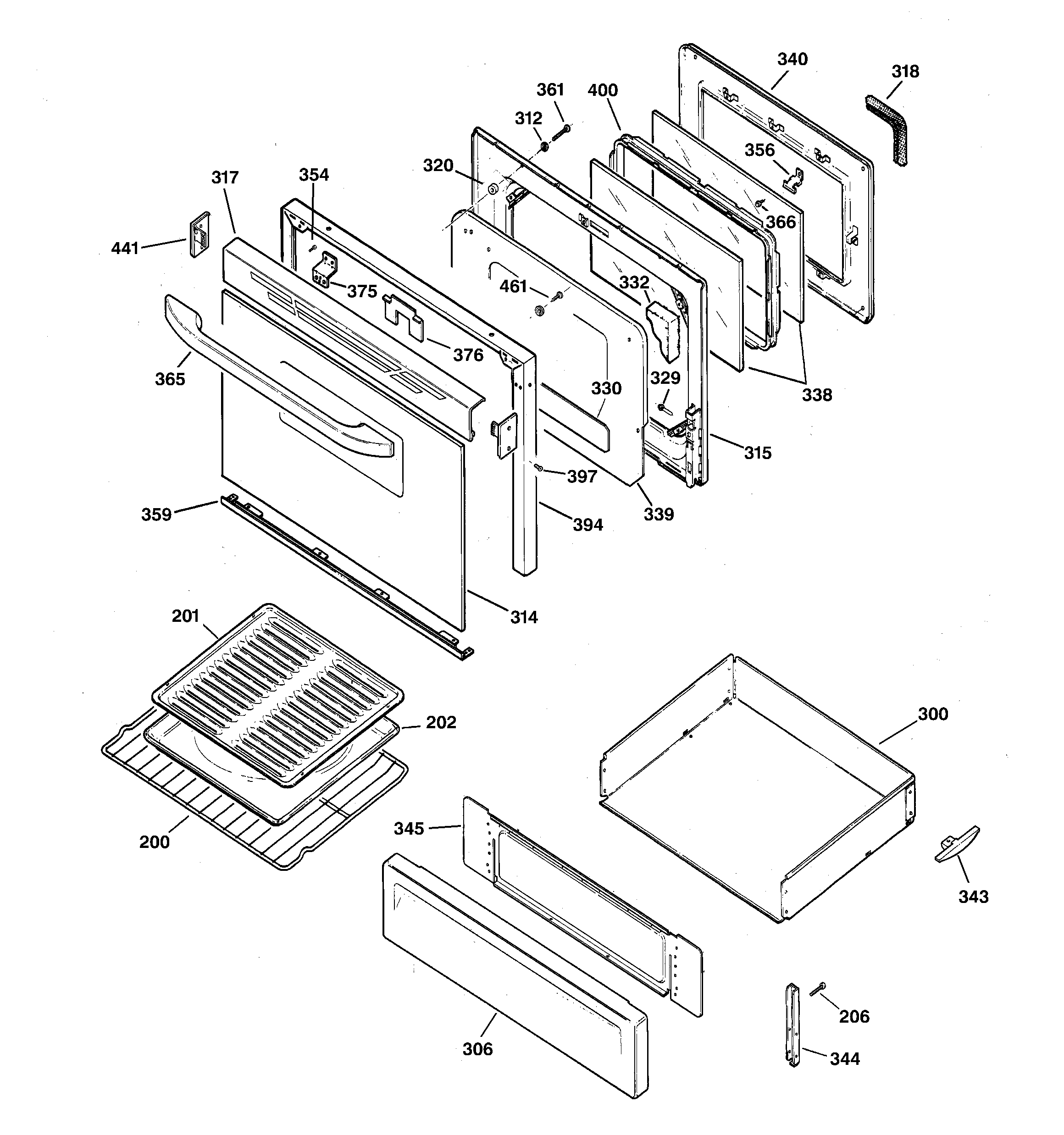 Door & drawer parts