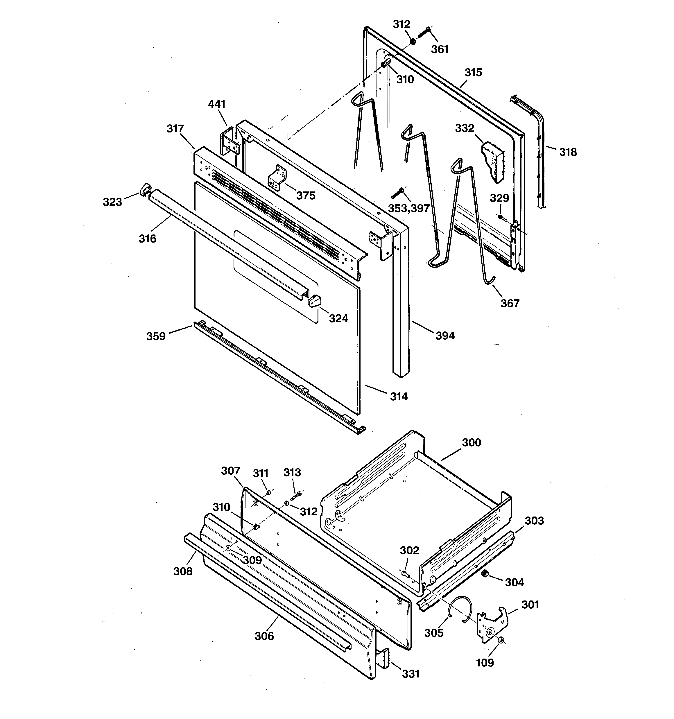 Door & drawer parts