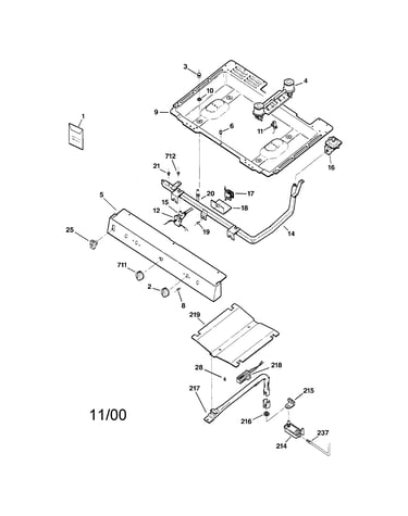 Gas & burner parts