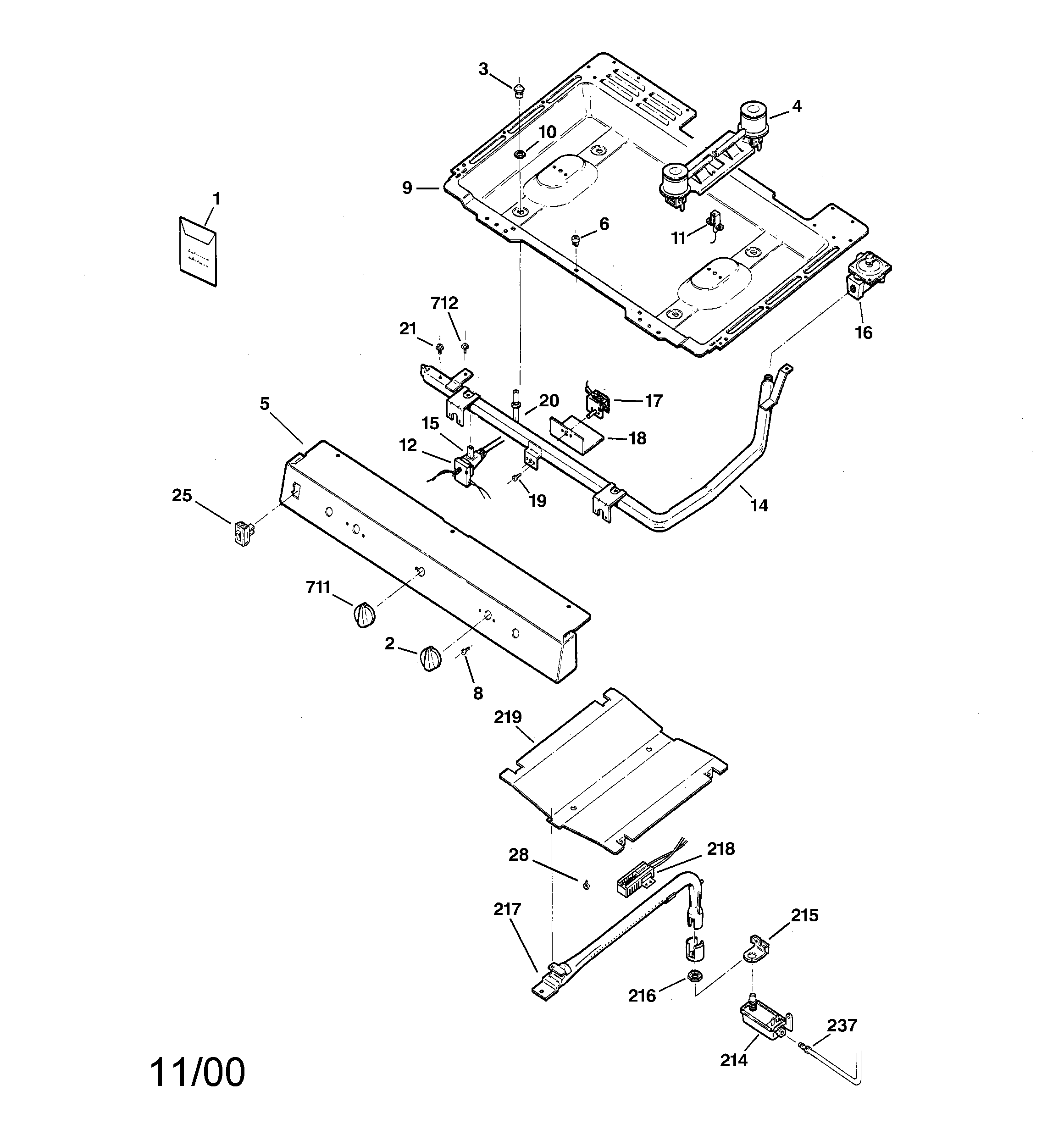 Gas & burner parts