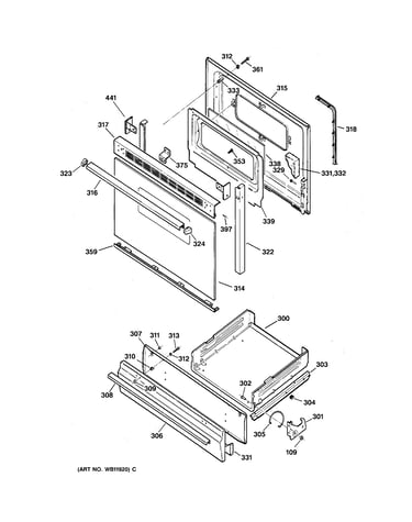 Door & drawer parts