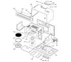 Kenmore Elite 36363692301 oven cavity parts diagram