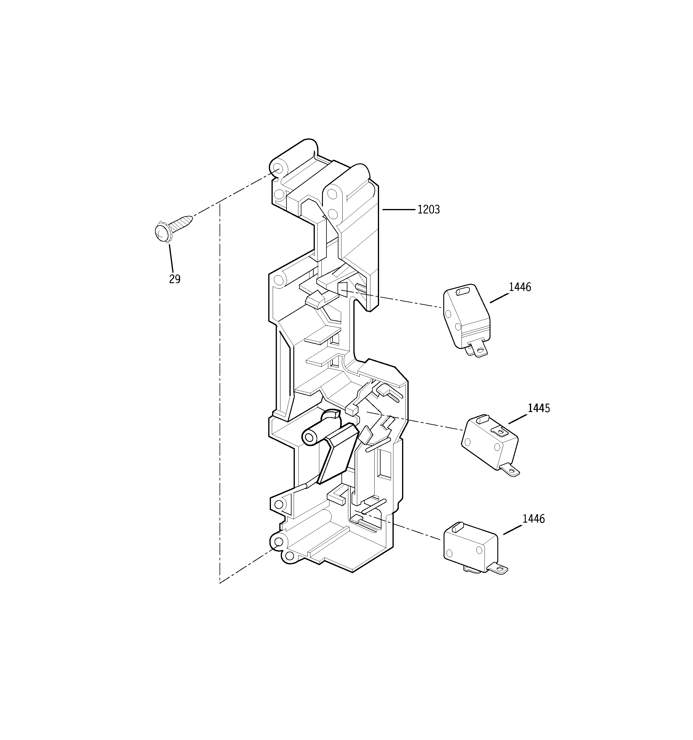 LATCH BOARD PARTS