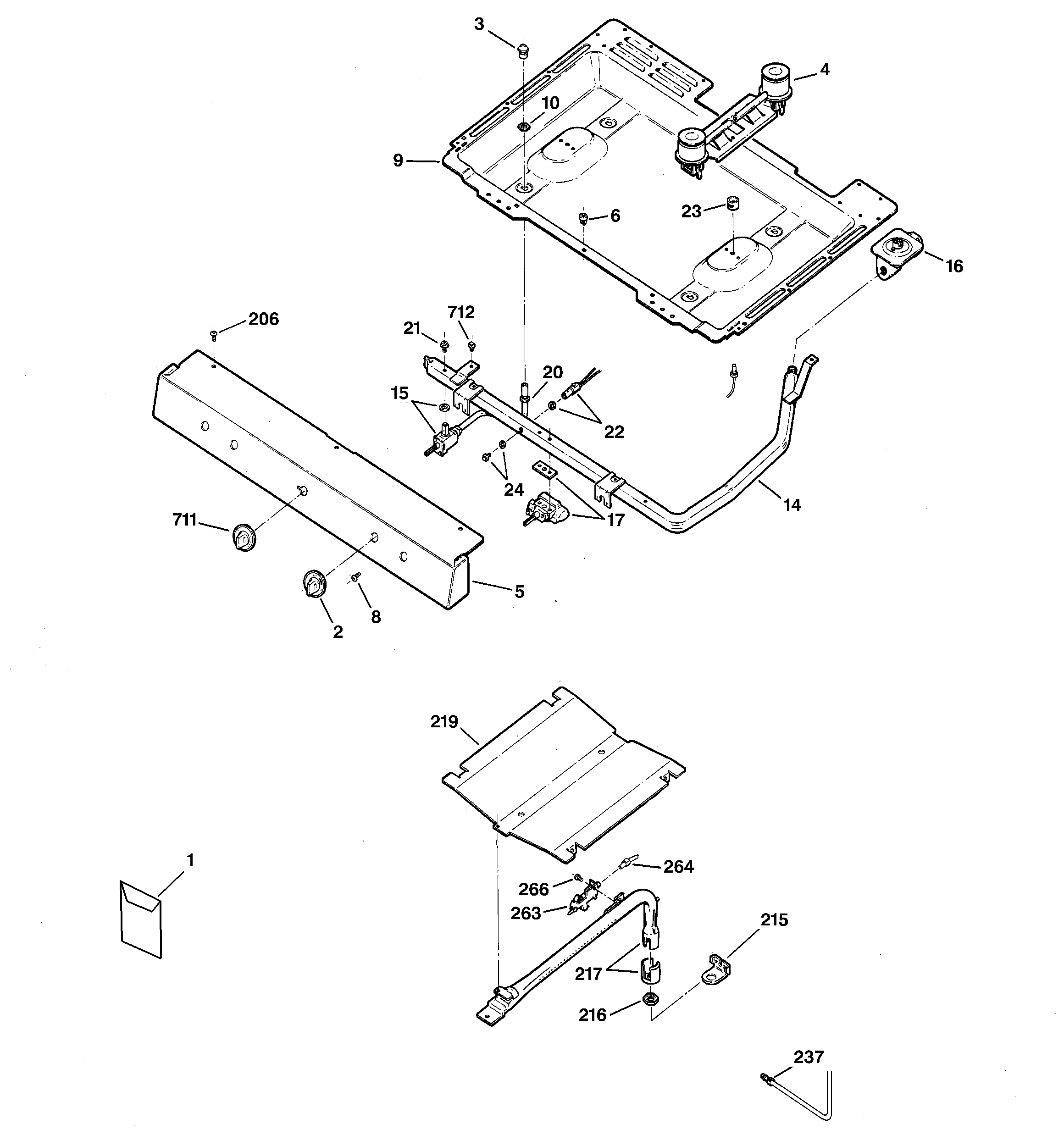 GAS & BURNER PARTS