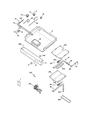 Gas & burner parts