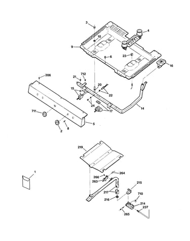 Gas & burner parts