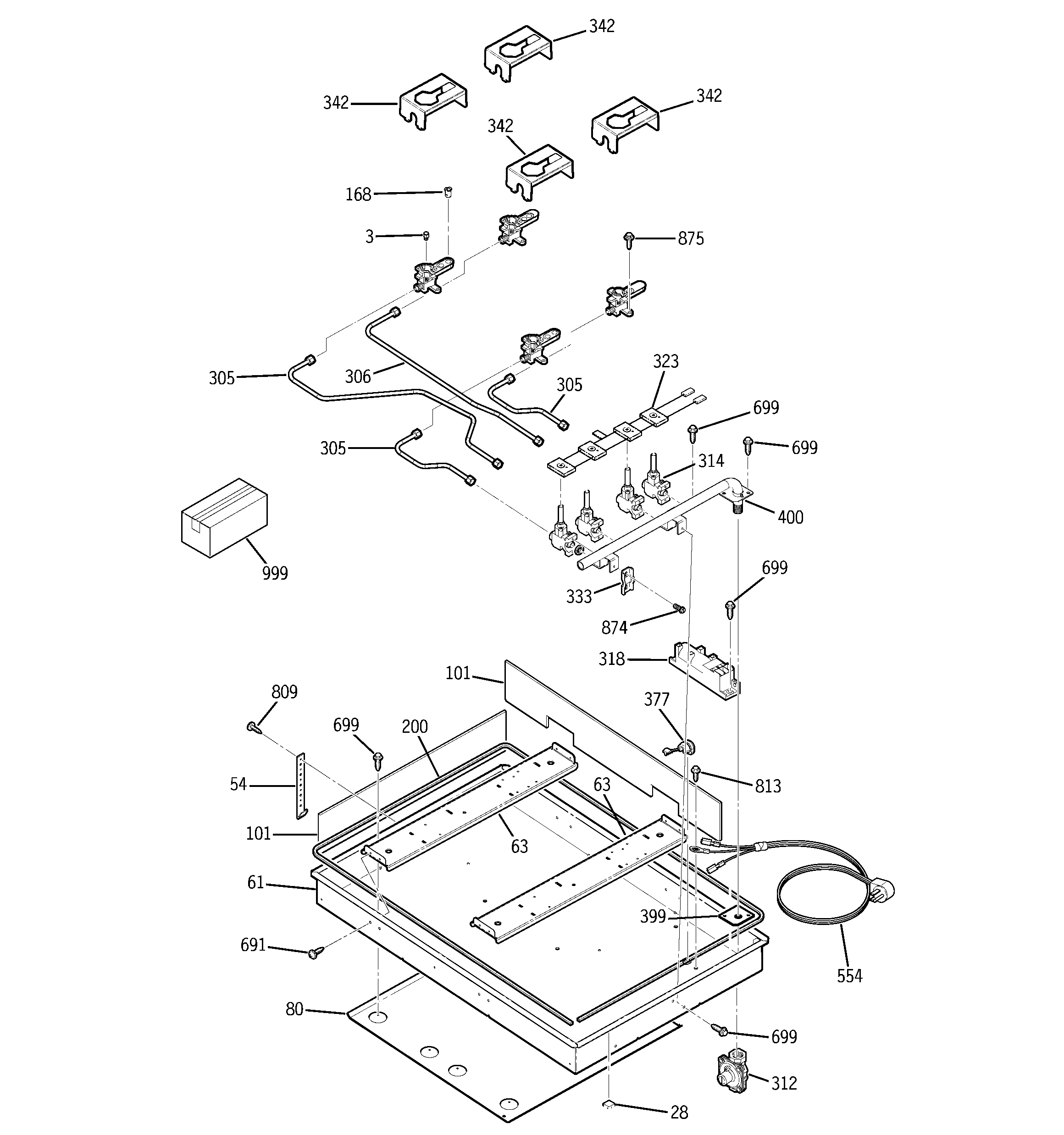 GAS & BURNER PARTS