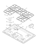 Control panel & cooktop