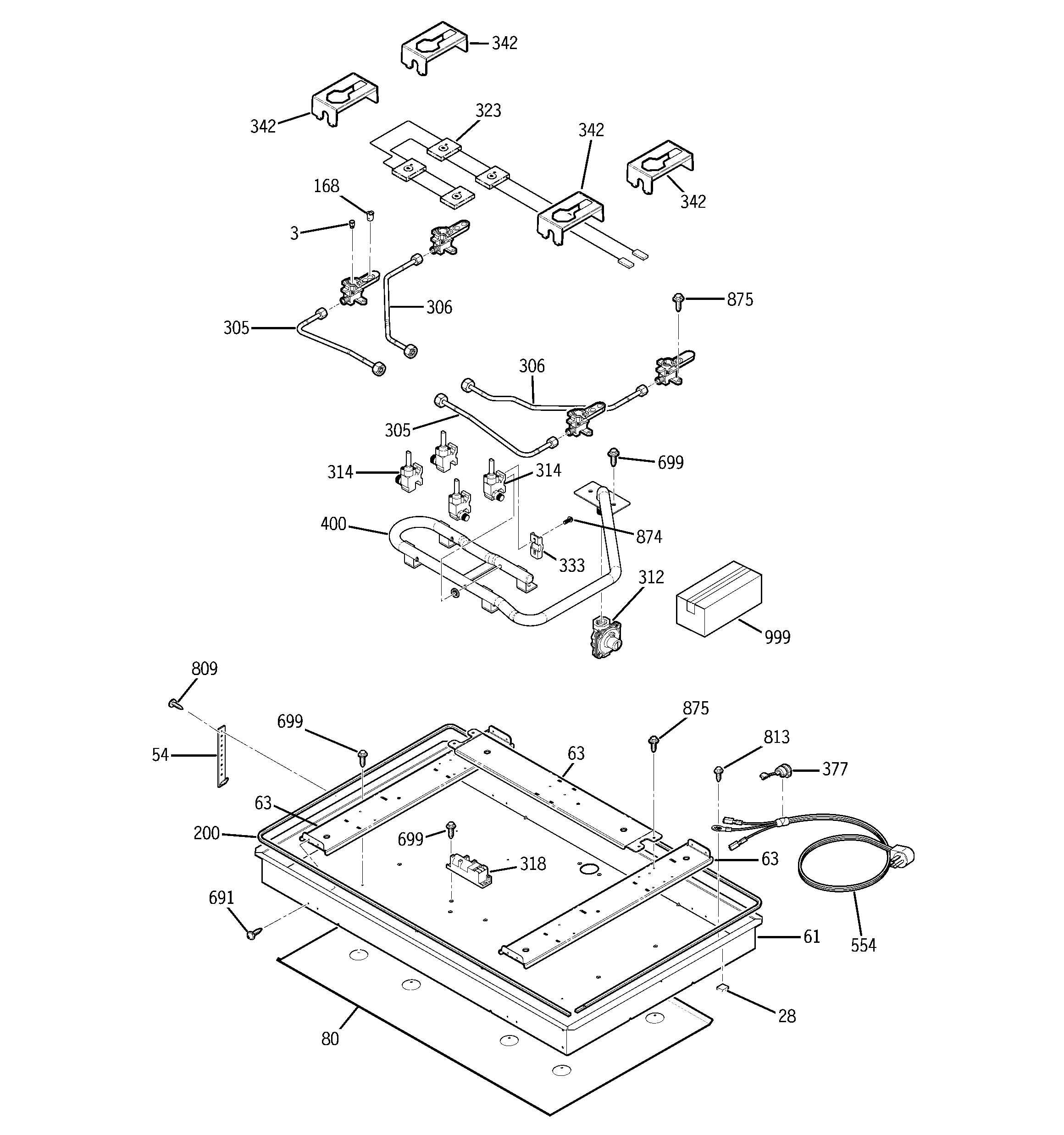 GAS & BURNER PARTS