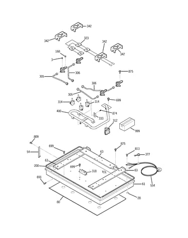 Gas & burner parts