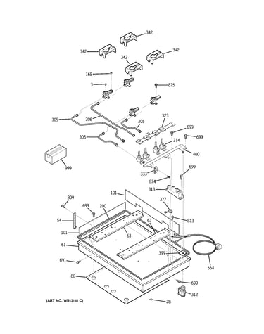 Gas & burner parts