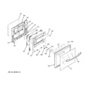 Kenmore 91133469400 door diagram