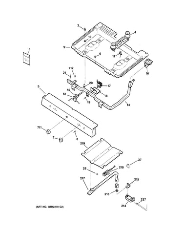 Gas & burner parts