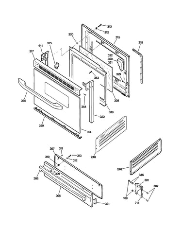 Door & drawer parts