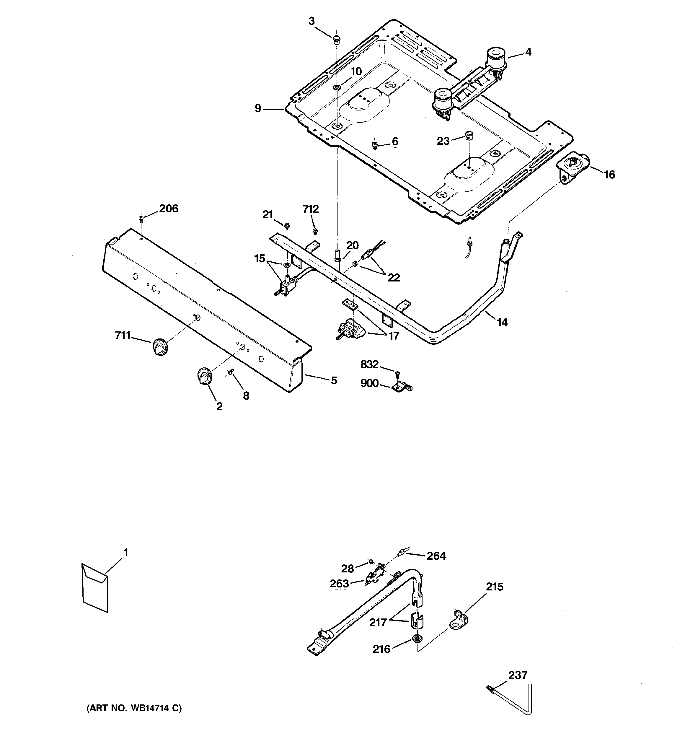 Gas & burner parts