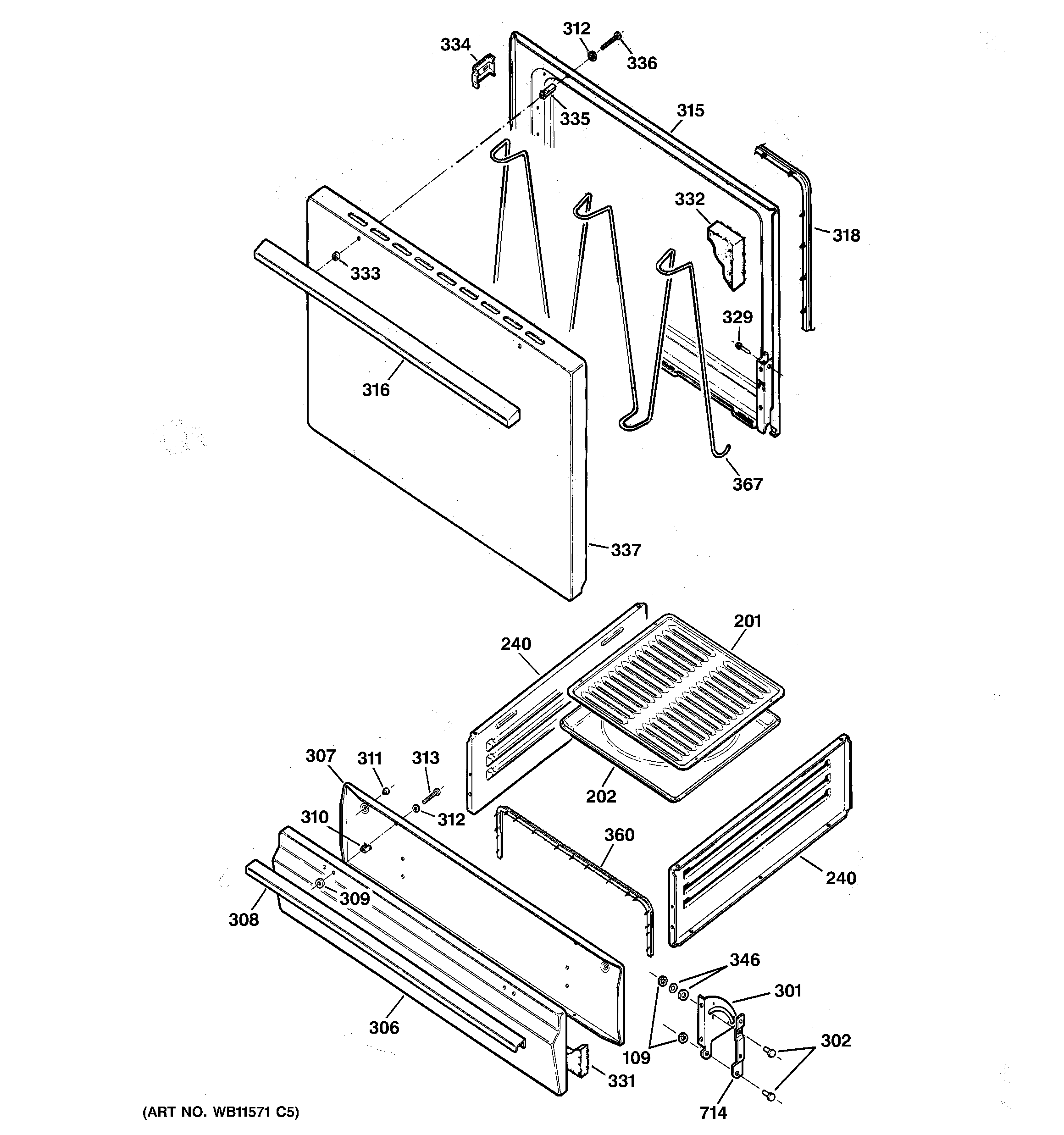 Door & drawer parts