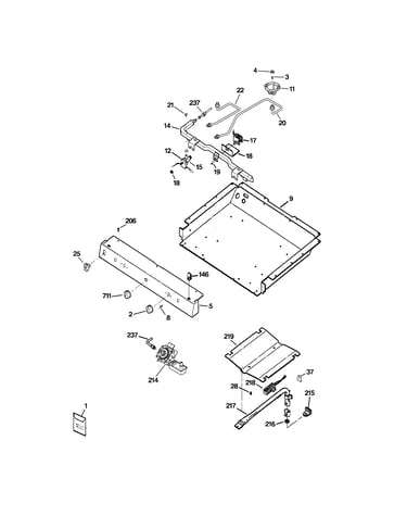 Gas & burner parts