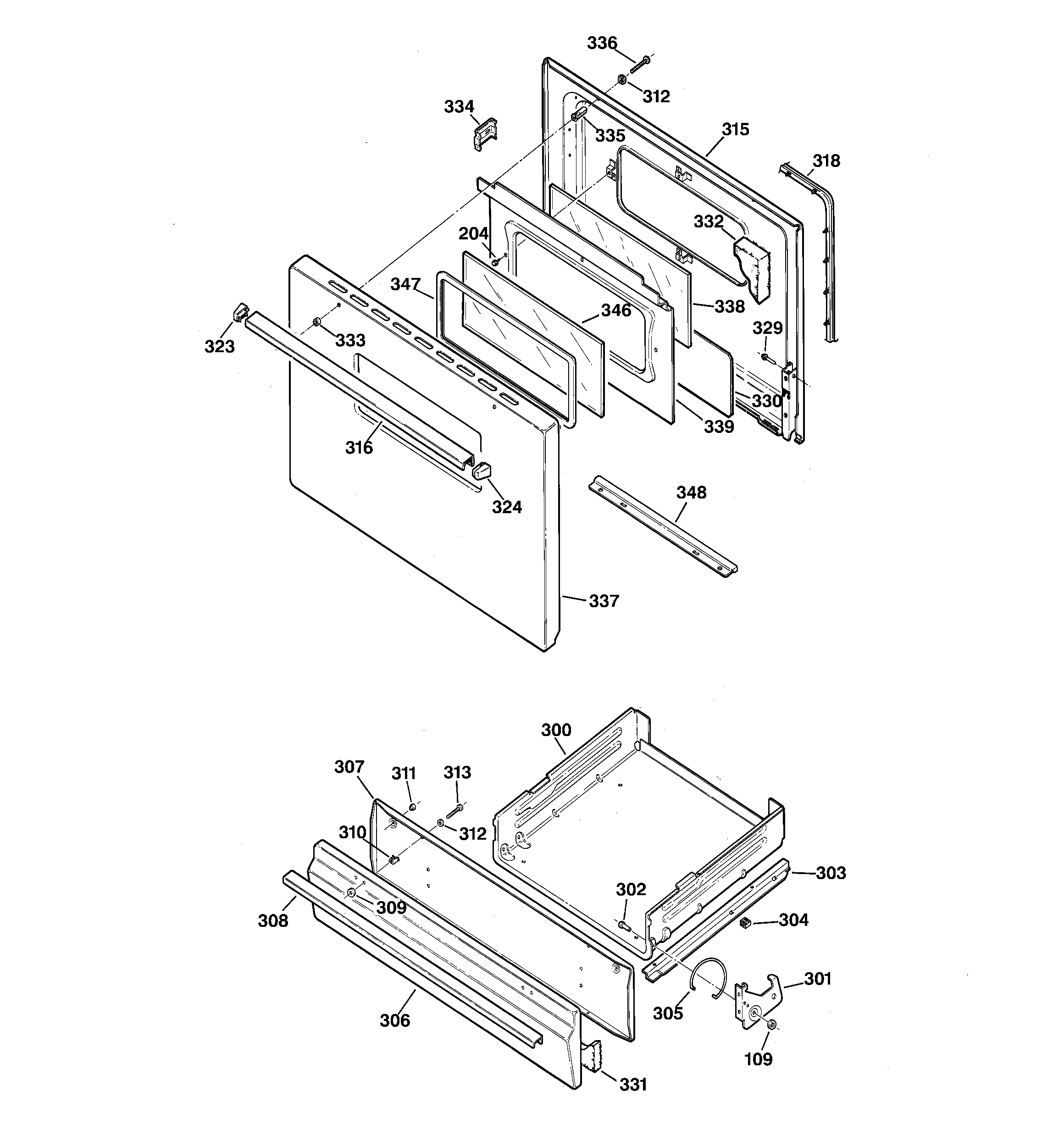 Door & drawer parts