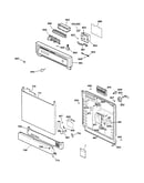 Escutcheon & door assembly