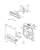 Escutcheon & door assembly