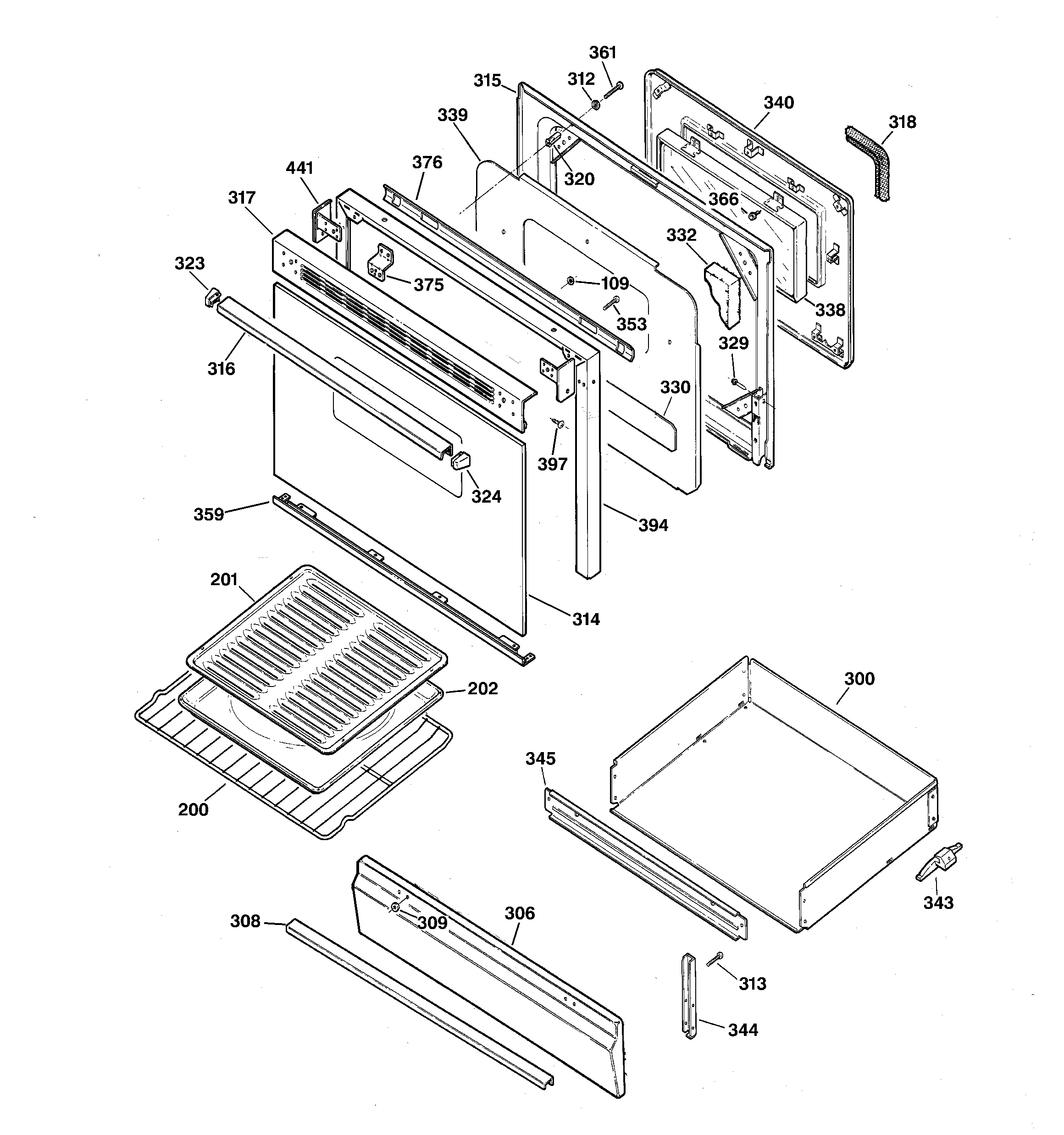 Door & drawer parts