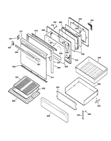 Door & drawer parts