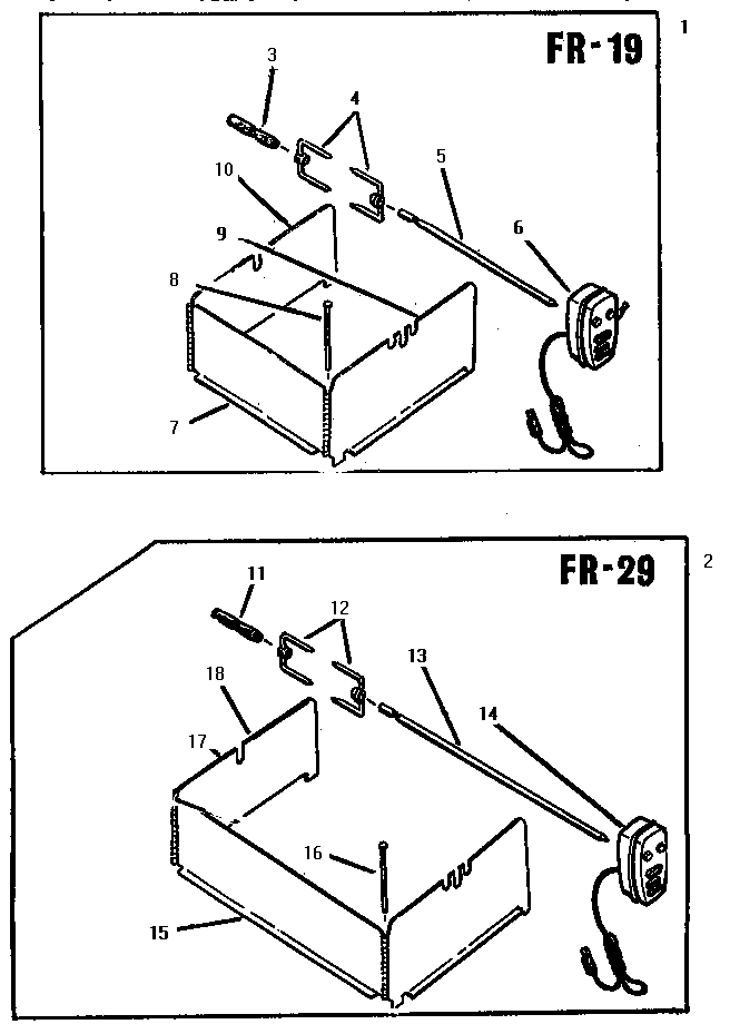 ROTISSERIE ACCESSORIES