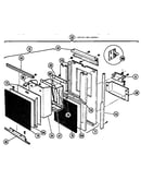 Complete door assembly