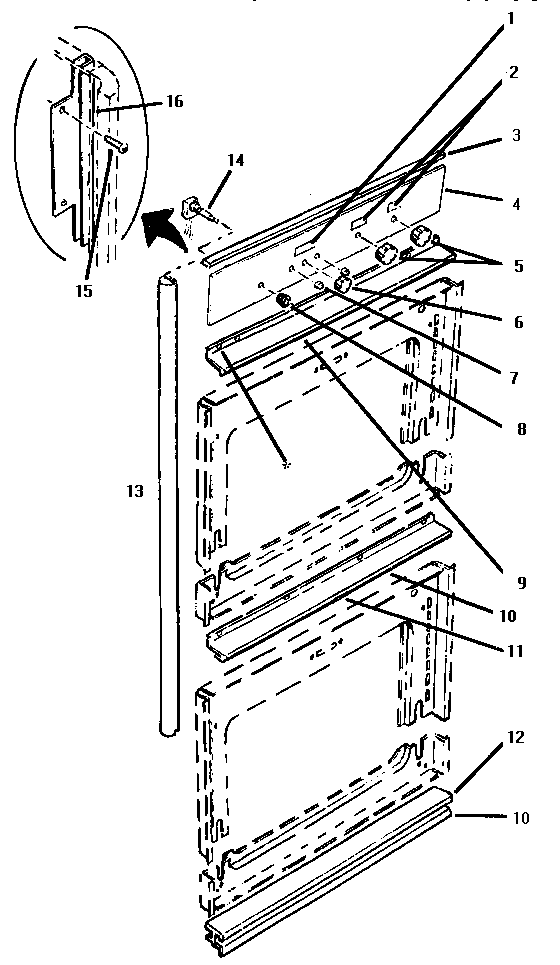 TRIMS, DEFLECTOR & CONTROL PANEL