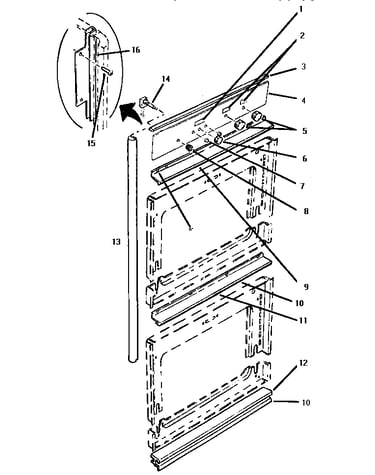 Trims, deflector & control panel