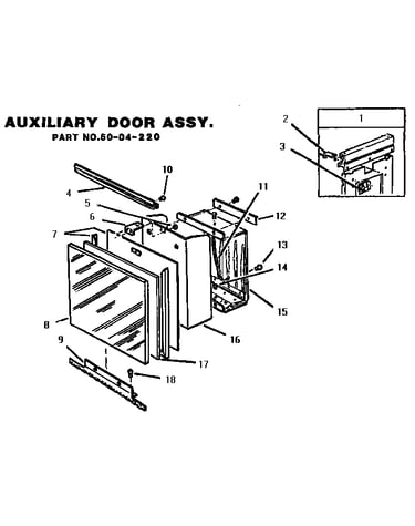 Auxiliary door