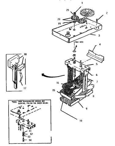 Chassis and ram assemblies