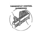 Thermador CT130 thermostat control harnesses diagram