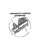 Thermostat control harnesses