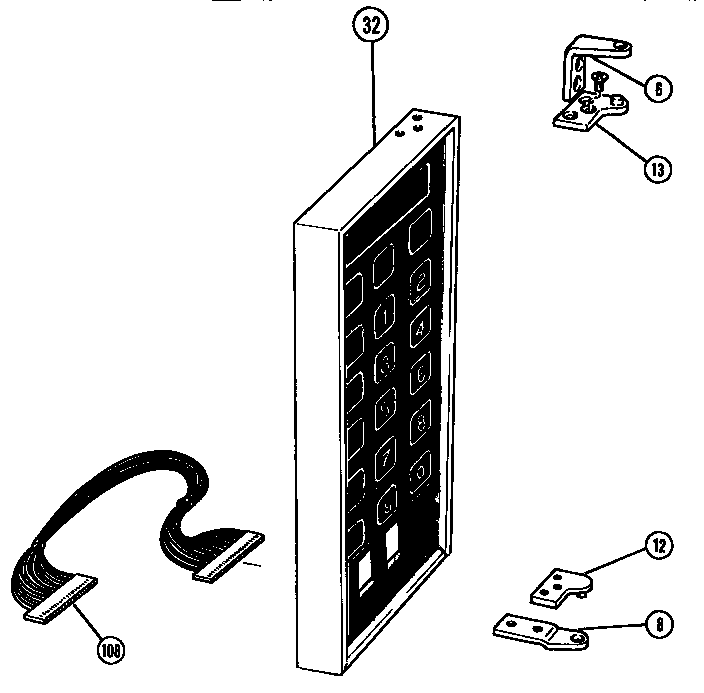 Power compartment door