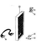 Power compartment door