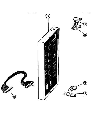 Power compartment door